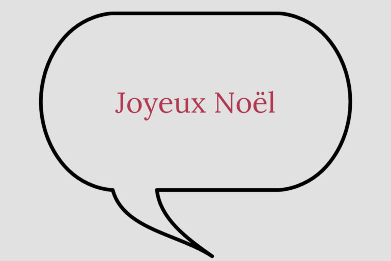 Joyeux Noël is another way to say hi in French during the holiday season