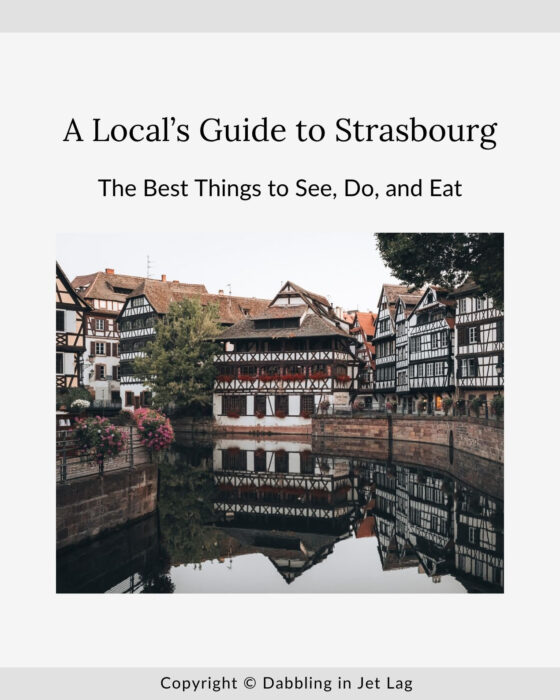 This a Strasbourg Travel Guide written by Jen Ciesielski. It's an e-book designed to help you easily plan your trip to Strasbourg. There are things to do, food sto try, itineraries, and more.